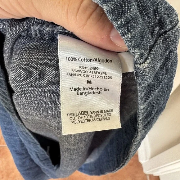 Blue Midi Denim Dress - Picture 5 of 10